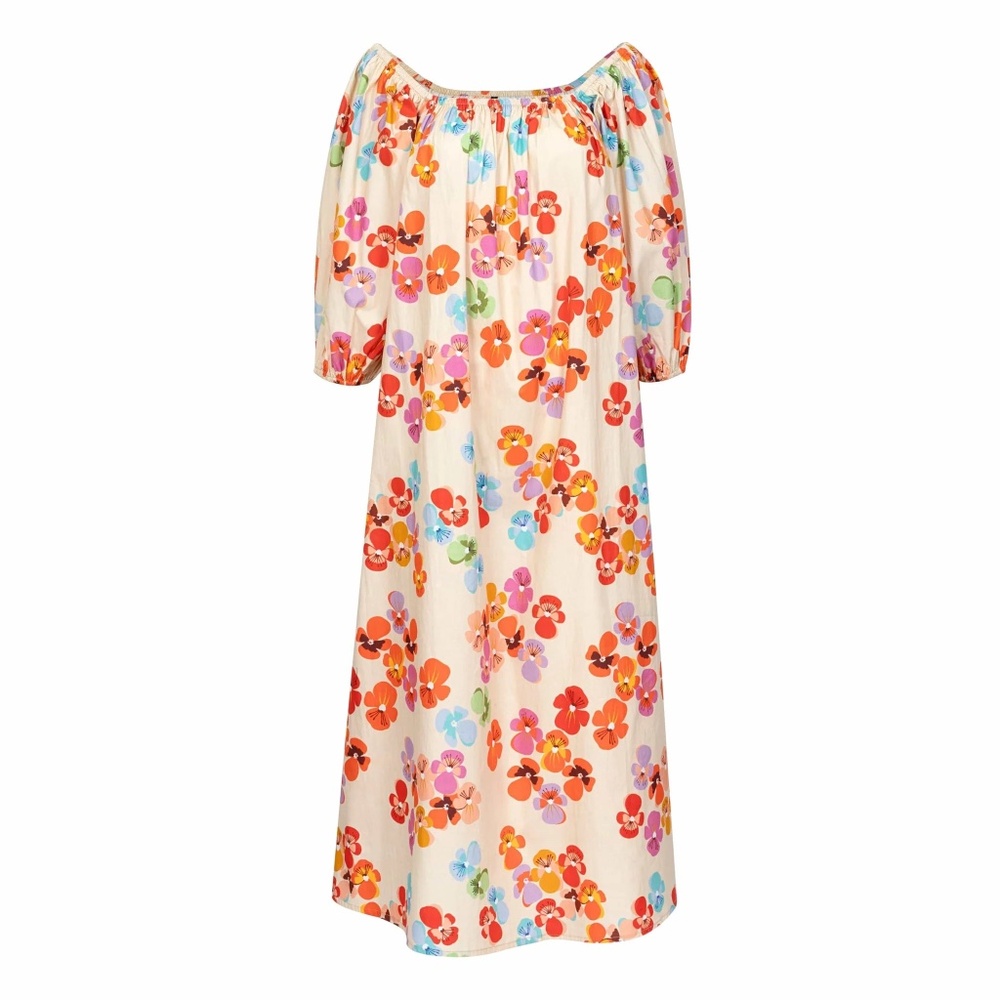 Sunshine Tienda RAINBOW FLOWER ACE DRESS